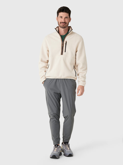 Free Fly Men's Ashridge Fleece Half-Zip - Saint Bernard