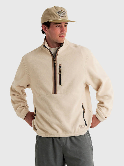 Free Fly Men's Ashridge Fleece Half-Zip - Saint Bernard