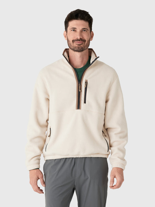 Free Fly Men's Ashridge Fleece Half-Zip - Saint Bernard