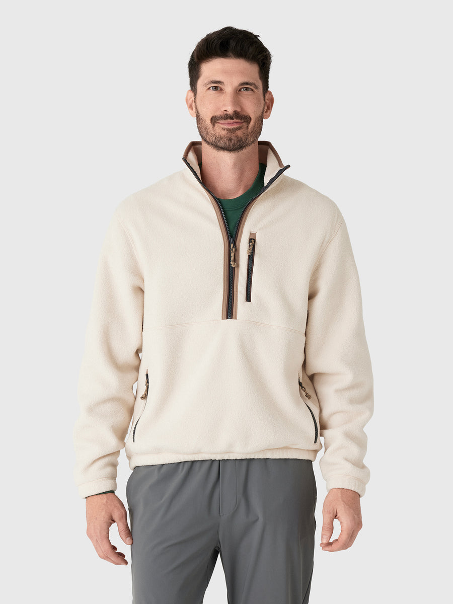 Free Fly Men's Ashridge Fleece Half-Zip - Saint Bernard