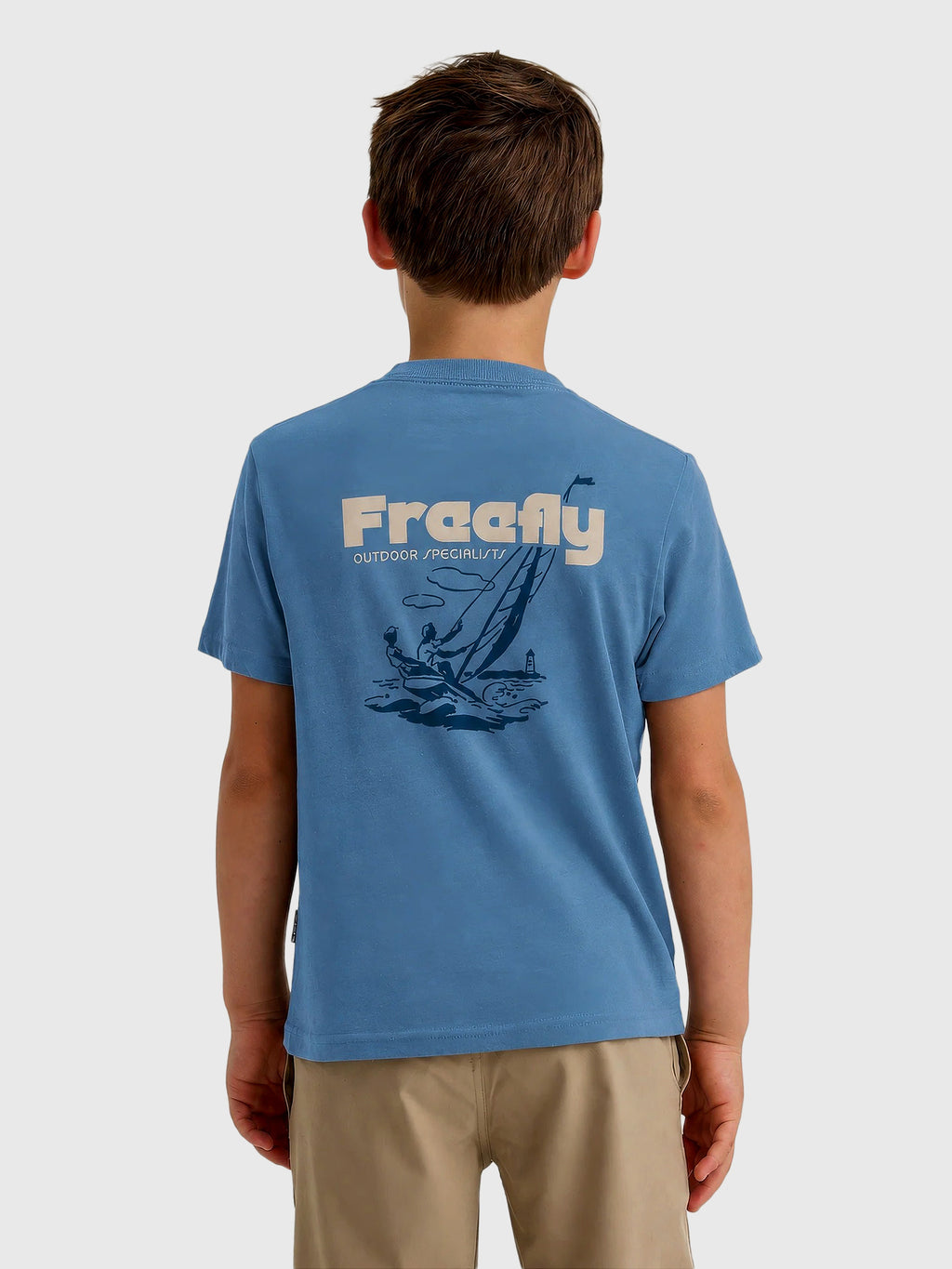 Free Fly Boys' Outdoor Specialists Tee - Saint Bernard