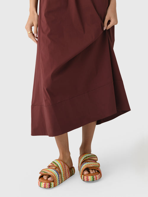 Simon Miller Women's Raffia Cro Slide Sandal