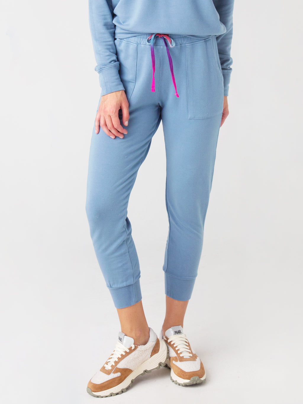 Sundry Women's Jogger w/ Patch Pockets - Saint Bernard