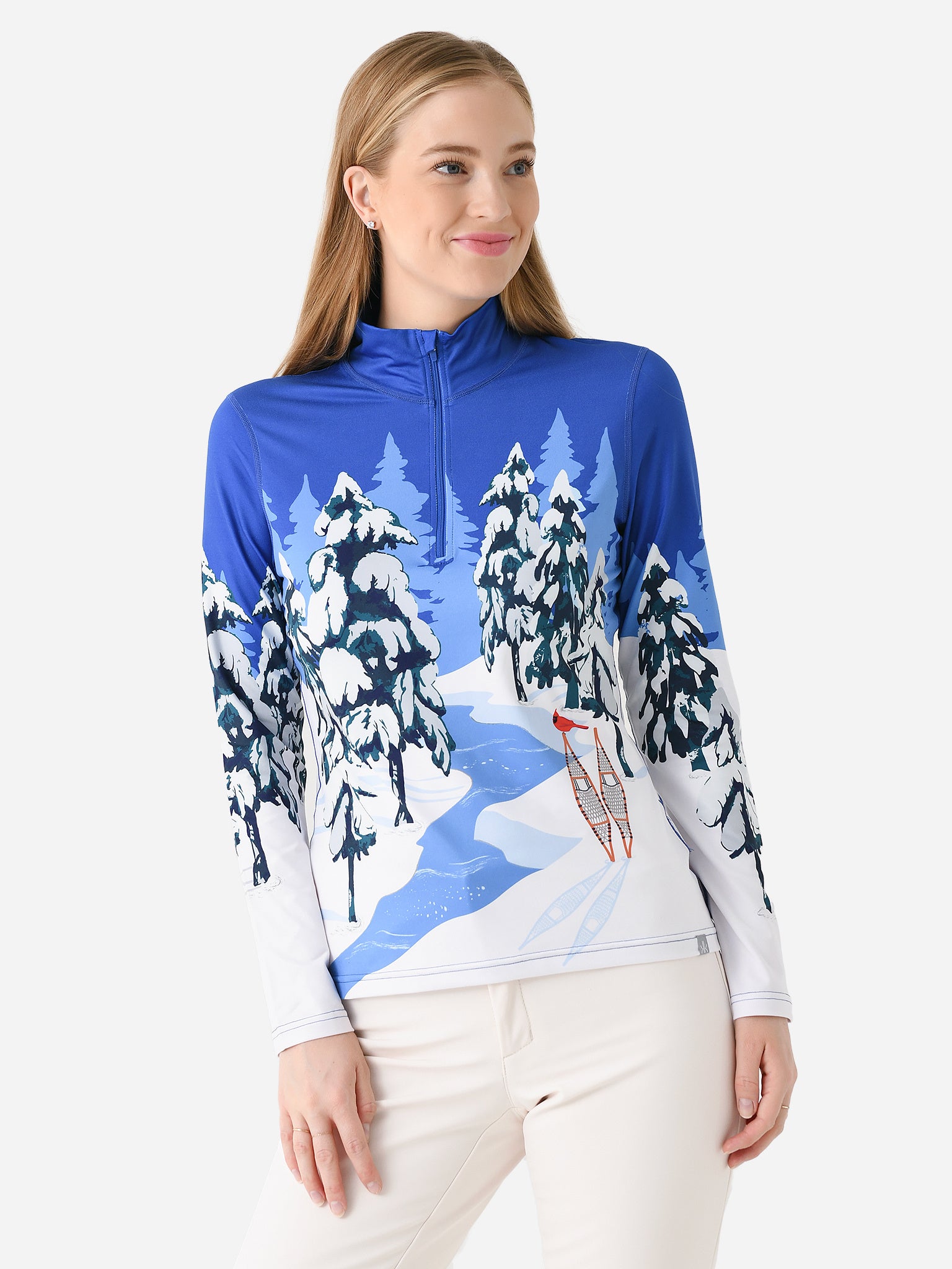 Krimson Klover Women's Whiteout Base Layer Top - Saint Bernard