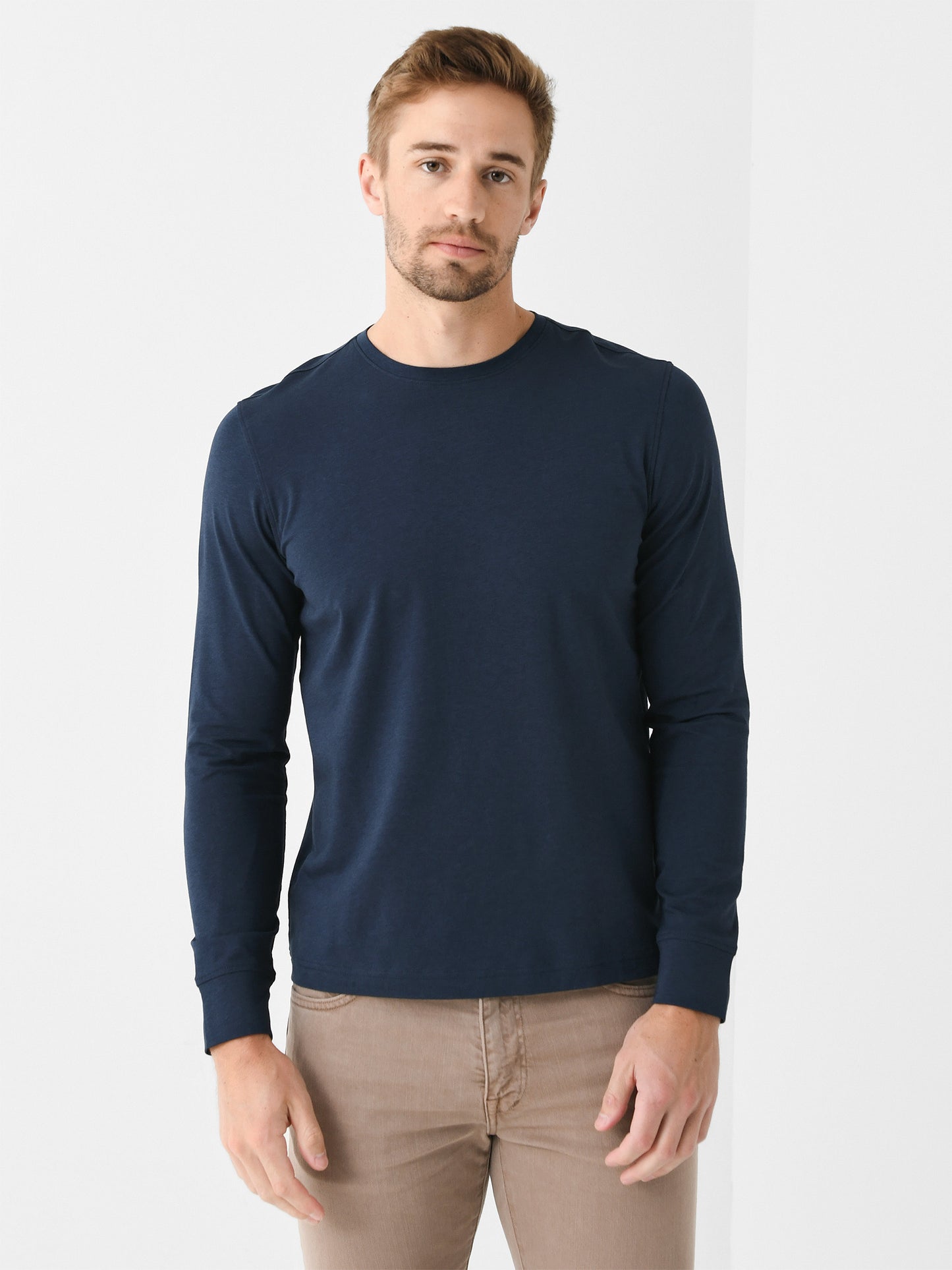 Orchard + Broome Men's Ludlow Stretch Long Sleeve Tee