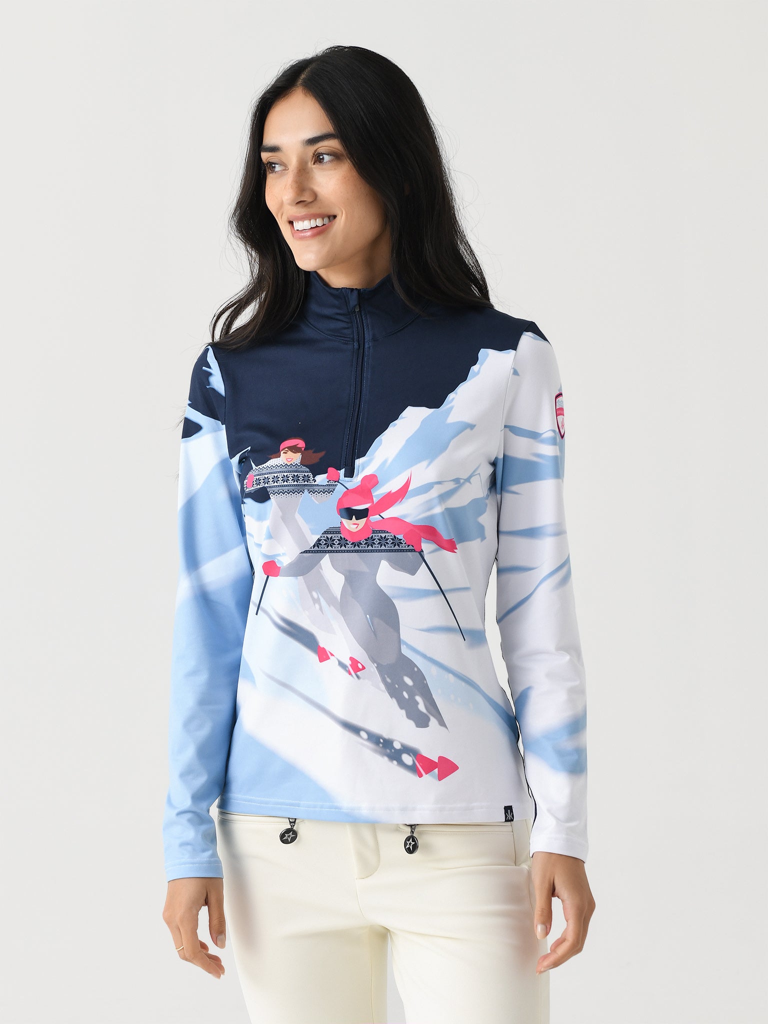 Krimson Klover Women's Freeriders Base Layer Top - Saint Bernard
