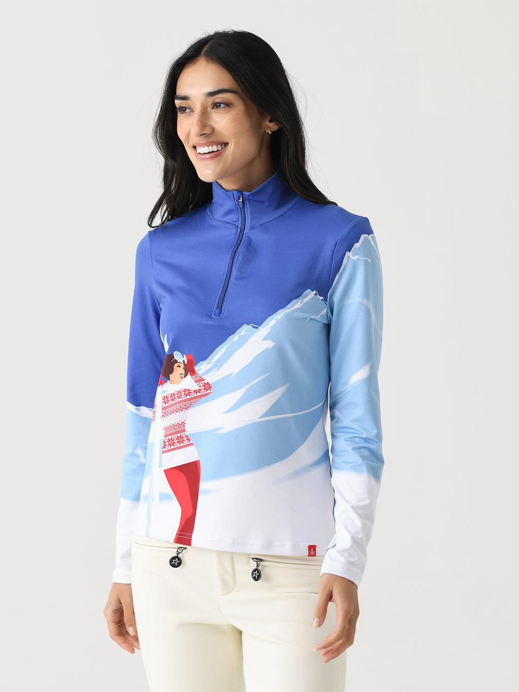 Krimson Klover Women's Mountain View Base Layer Top - Saint Bernard