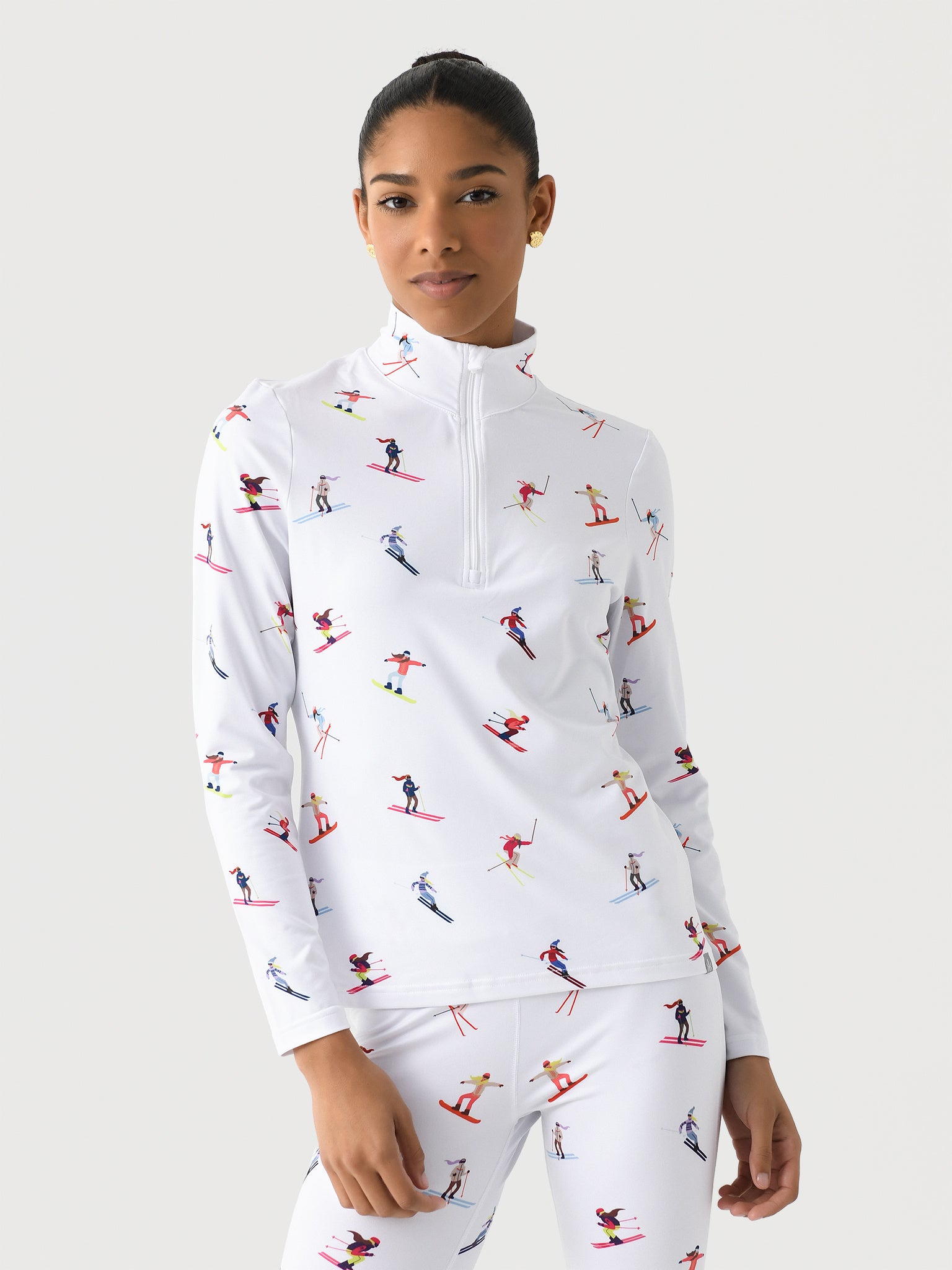 Krimson Klover Women's Multi Skiers Base Layer Top - Saint Bernard