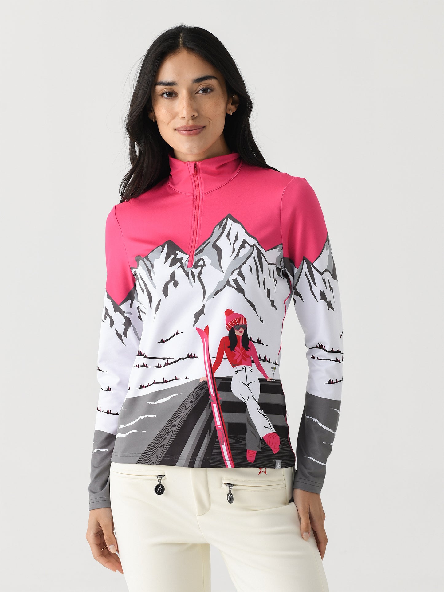 Krimson Klover Women's Après Anyone Base Layer Top - Saint Bernard