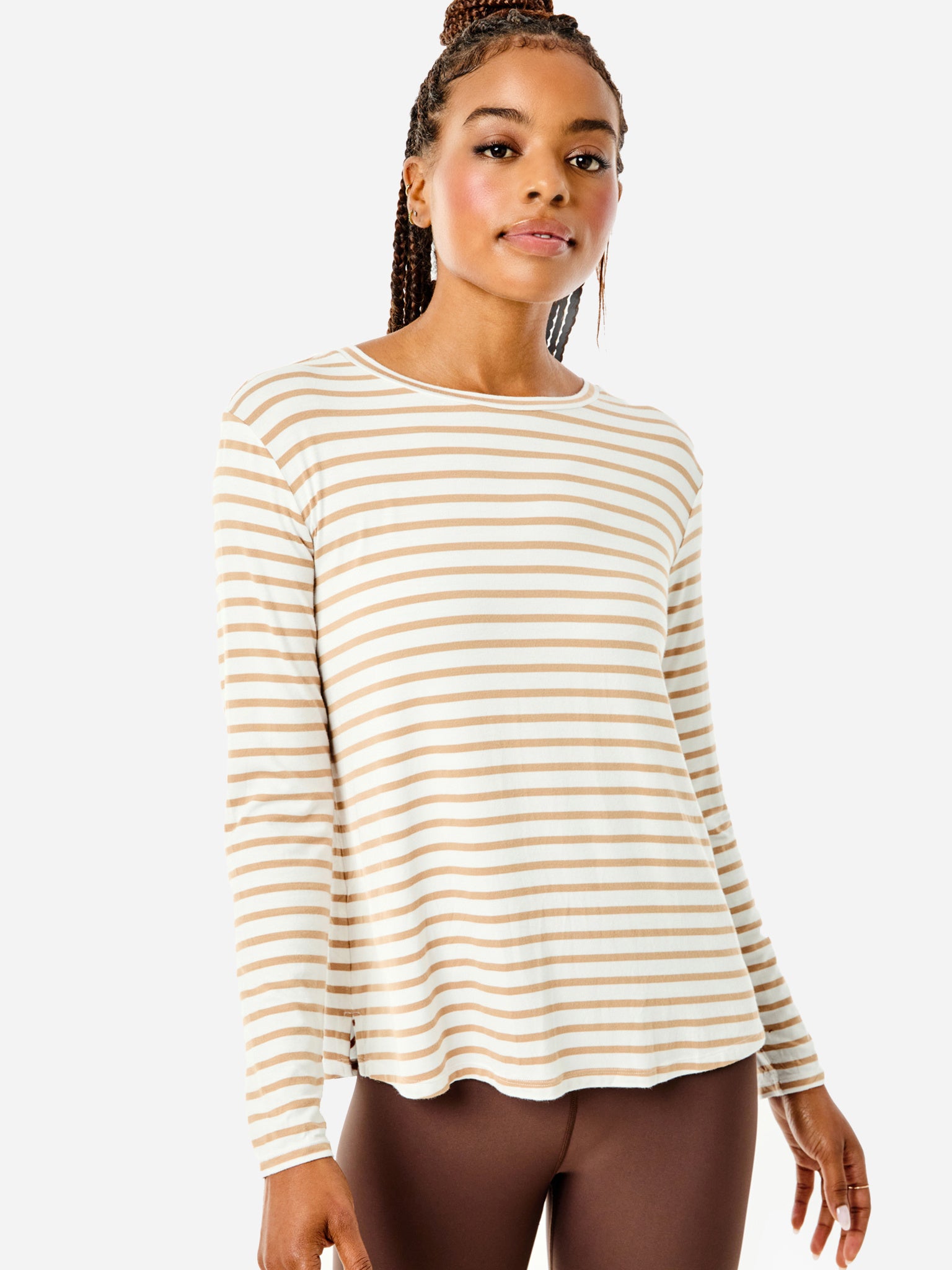 Addison Bay Women's The Everyday Long Sleeve Top - Saint Bernard
