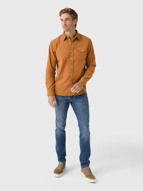 East Cape Men's Corduroy Long Sleeve Shirt