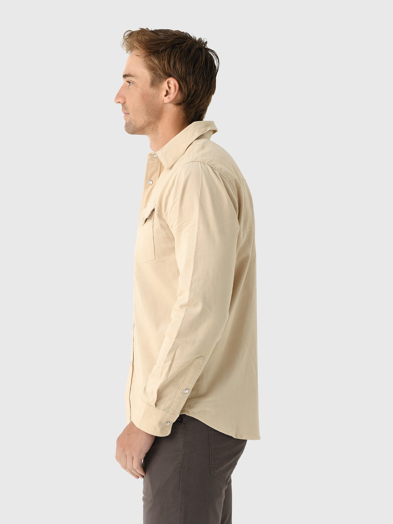 East Cape Men's Corduroy Long Sleeve Shirt – Saint Bernard