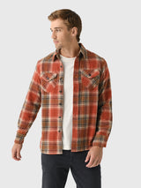 East Cape Men's Plaid Flannel Shirt - Saint Bernard