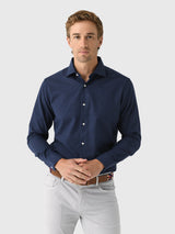 Nicoló Men's Naples Long Sleeve Shirt - Saint Bernard