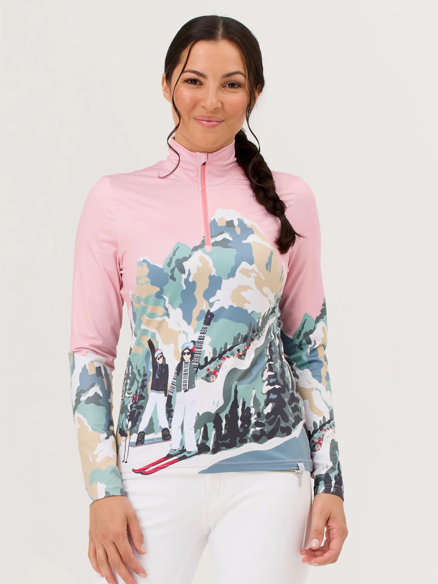 Krimson Klover Women's Ski Power Base Layer Top - Saint Bernard