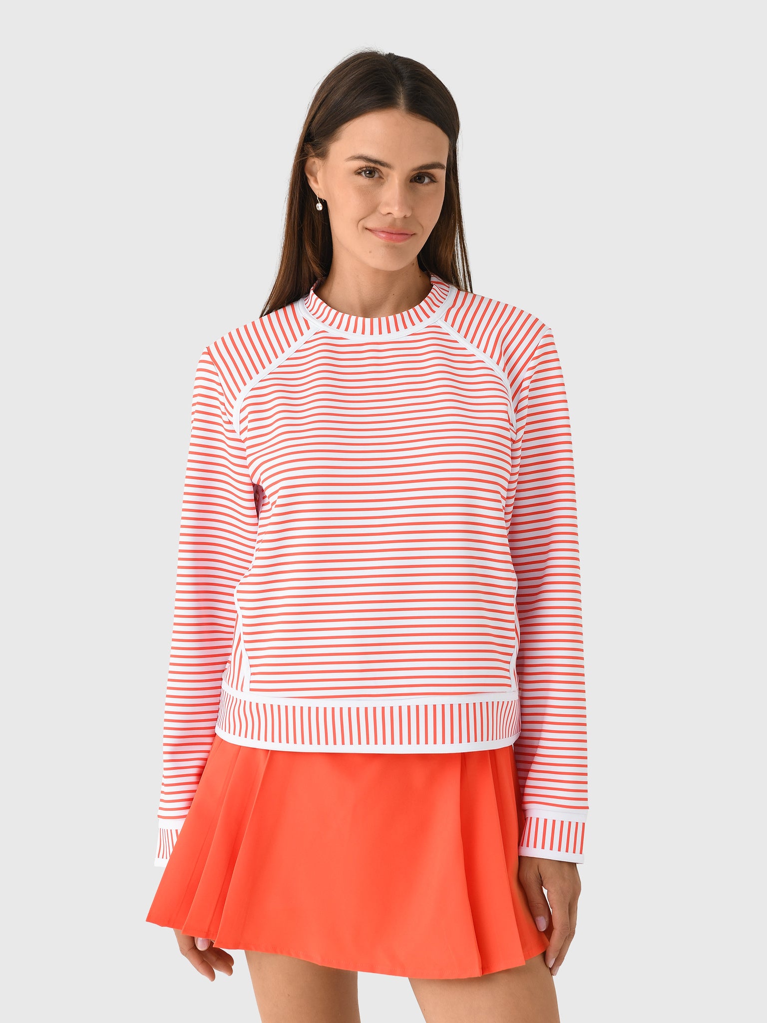 Addison Bay Women's Scuba Light Bainbridge Crewneck - Saint Bernard