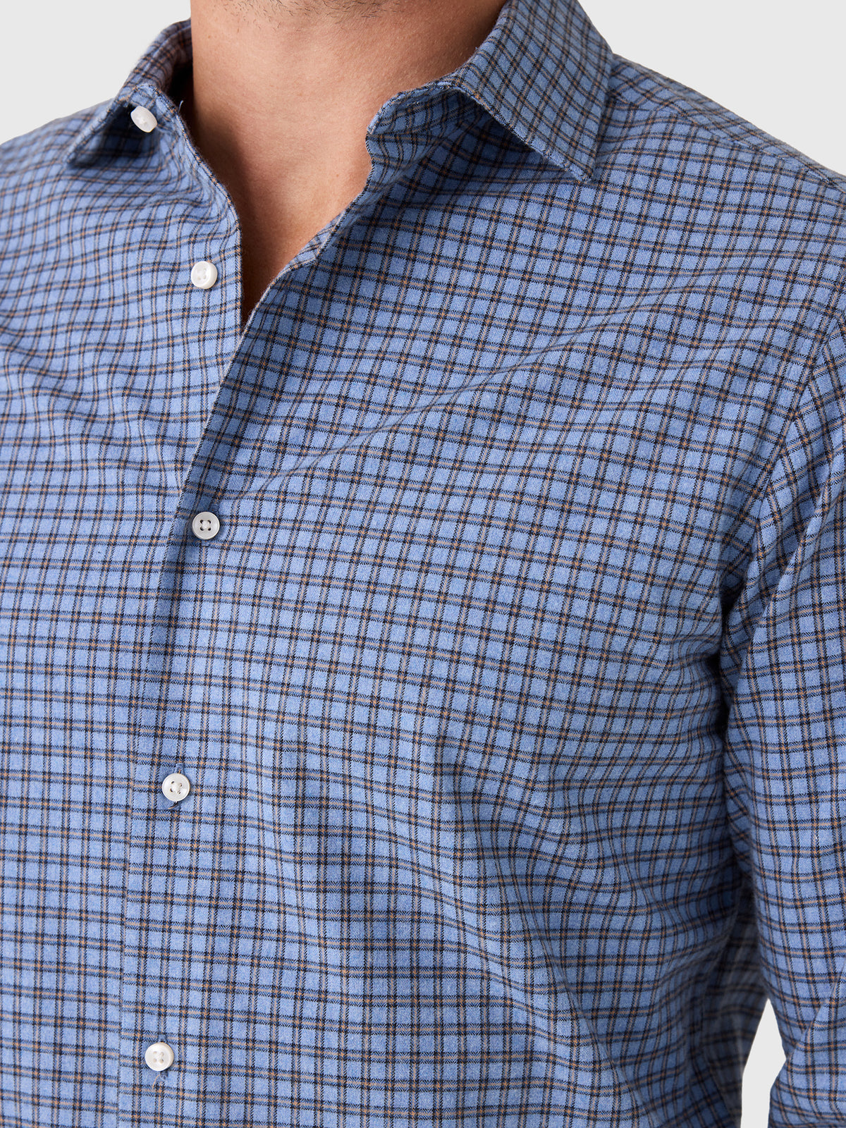 Nicoló Men's Naples Long Sleeve Shirt - Saint Bernard