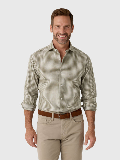 Nicoló Men's Naples Long Sleeve Shirt - Saint Bernard