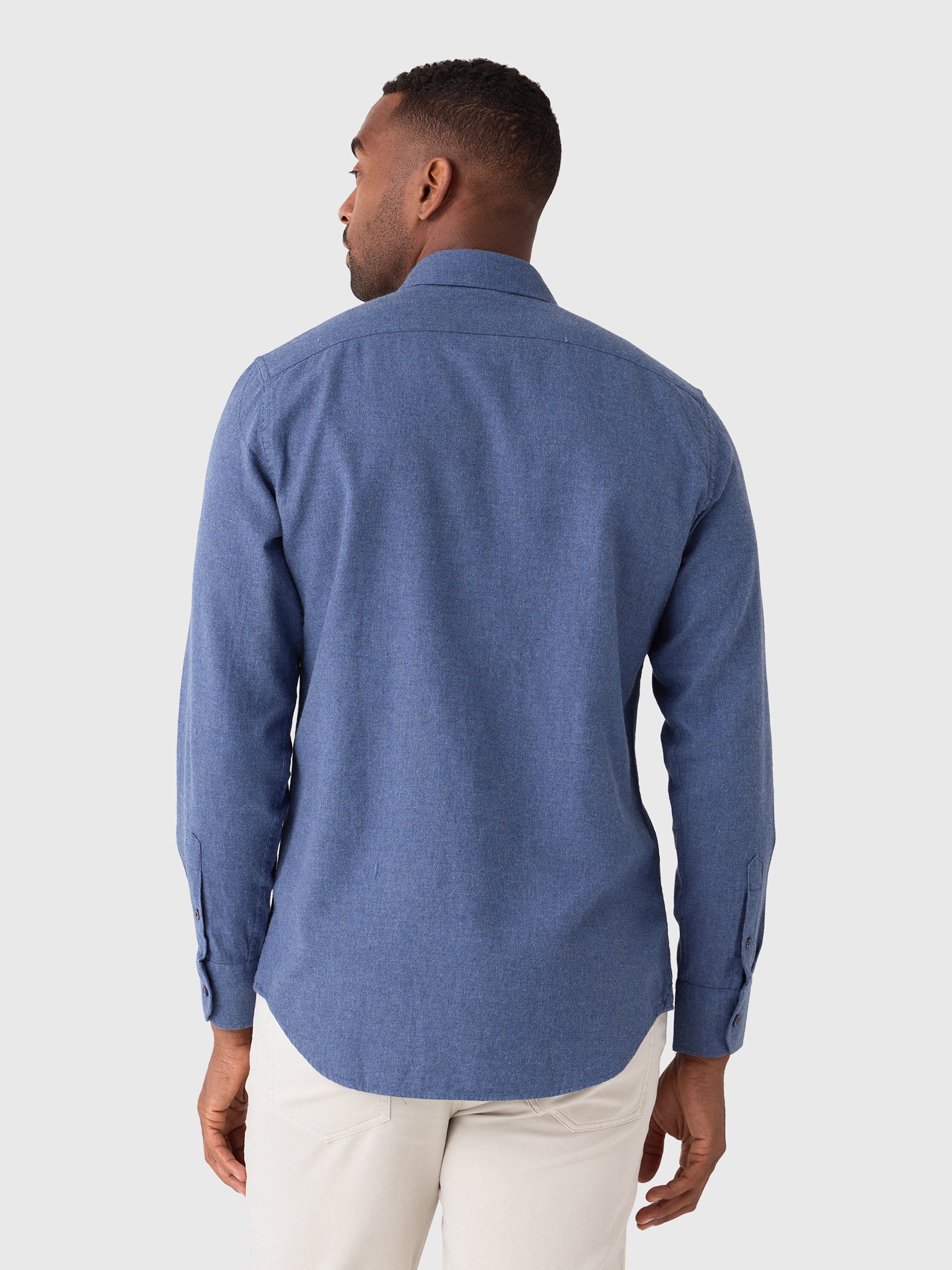 Nicoló Men's Naples Long Sleeve Shirt - Saint Bernard