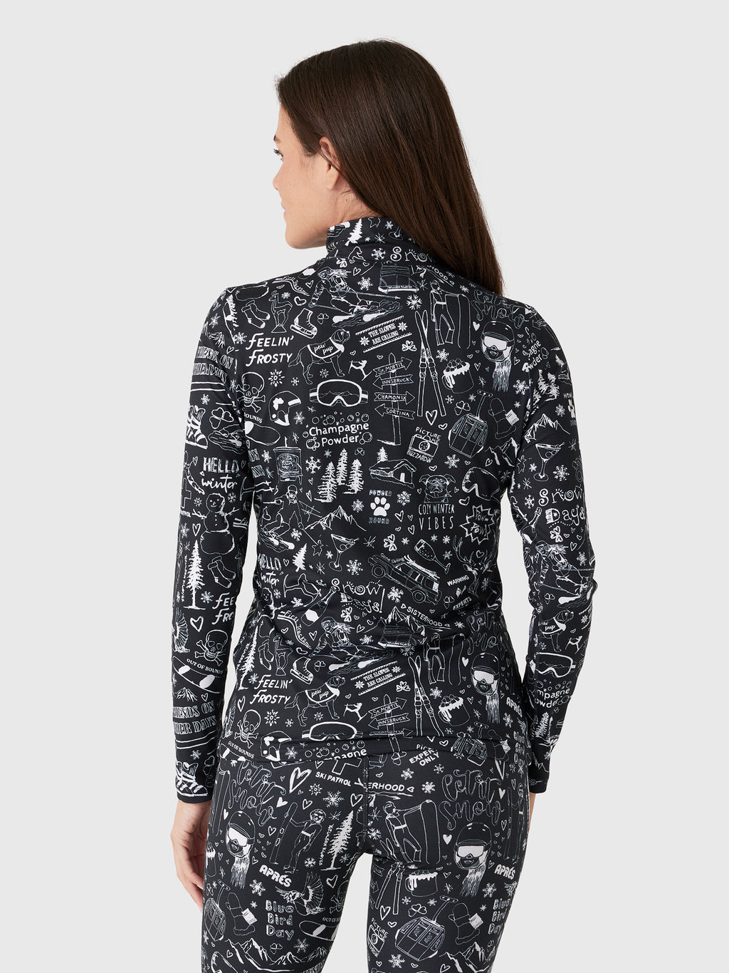 Krimson Klover Women's Graffiti Base Layer Top - Saint Bernard