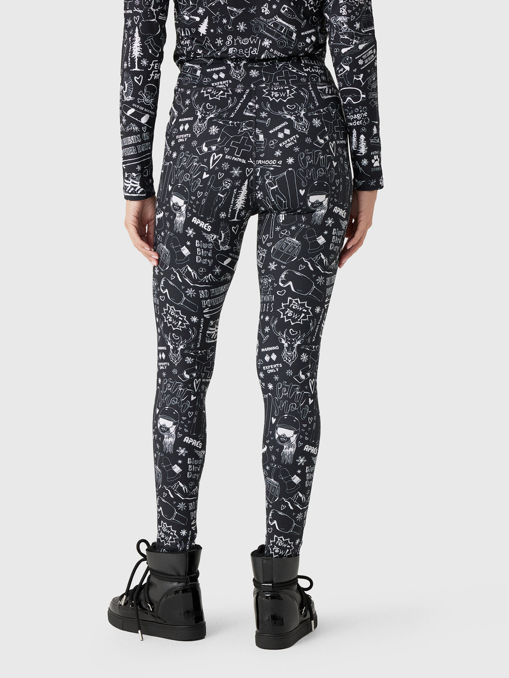 Krimson Klover Women's Graffiti Base Layer Bottom - Saint Bernard