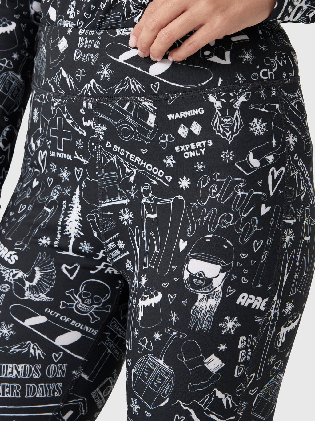 Krimson Klover Women's Graffiti Base Layer Bottom - Saint Bernard