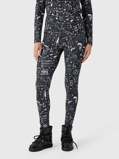 Krimson Klover Women's Graffiti Base Layer Bottom - Saint Bernard
