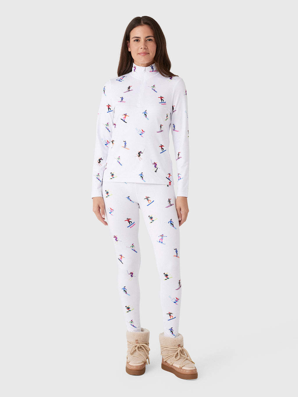 Krimson Klover Women's Multi Skiers Base Layer Top - Saint Bernard