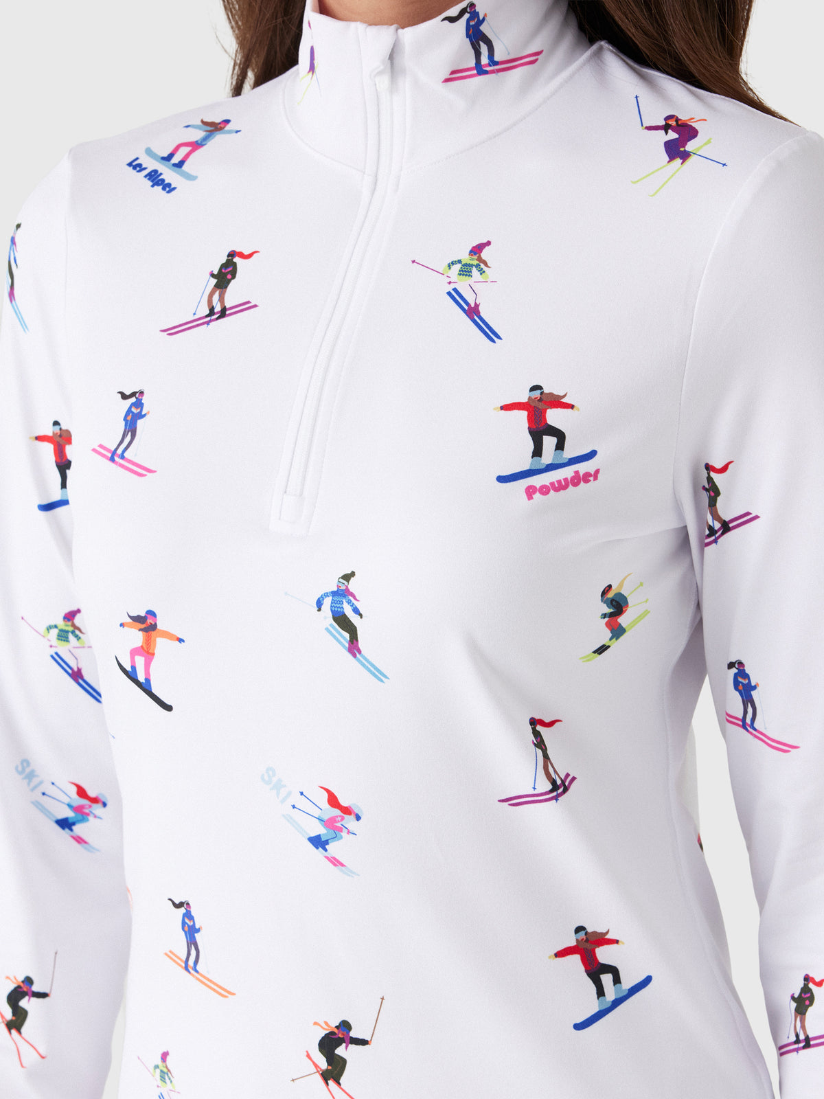 Krimson Klover Women's Multi Skiers Base Layer Top - Saint Bernard