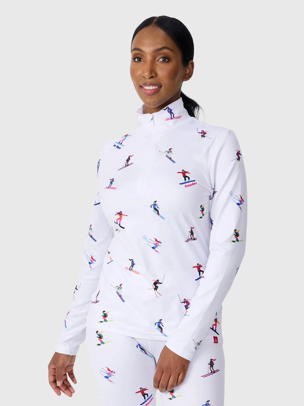 Krimson Klover Women's Multi Skiers Base Layer Top - Saint Bernard