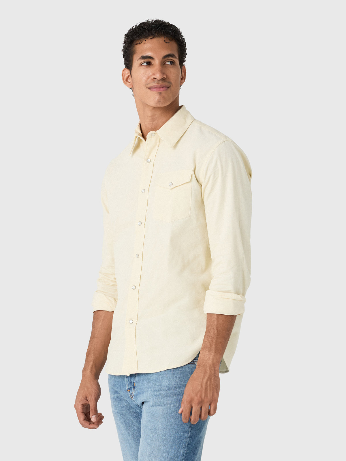 East Cape Men's Long Sleeve Corduroy Shirt - Saint Bernard