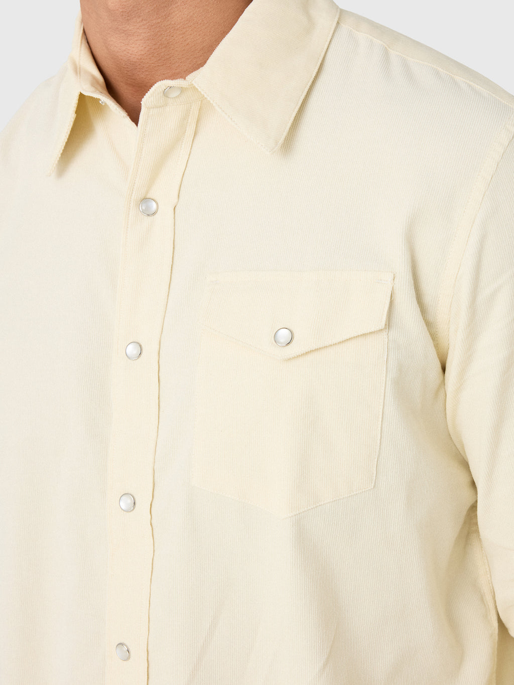 East Cape Men's Long Sleeve Corduroy Shirt - Saint Bernard