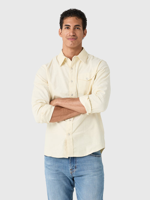 East Cape Men's Long Sleeve Corduroy Shirt - Saint Bernard