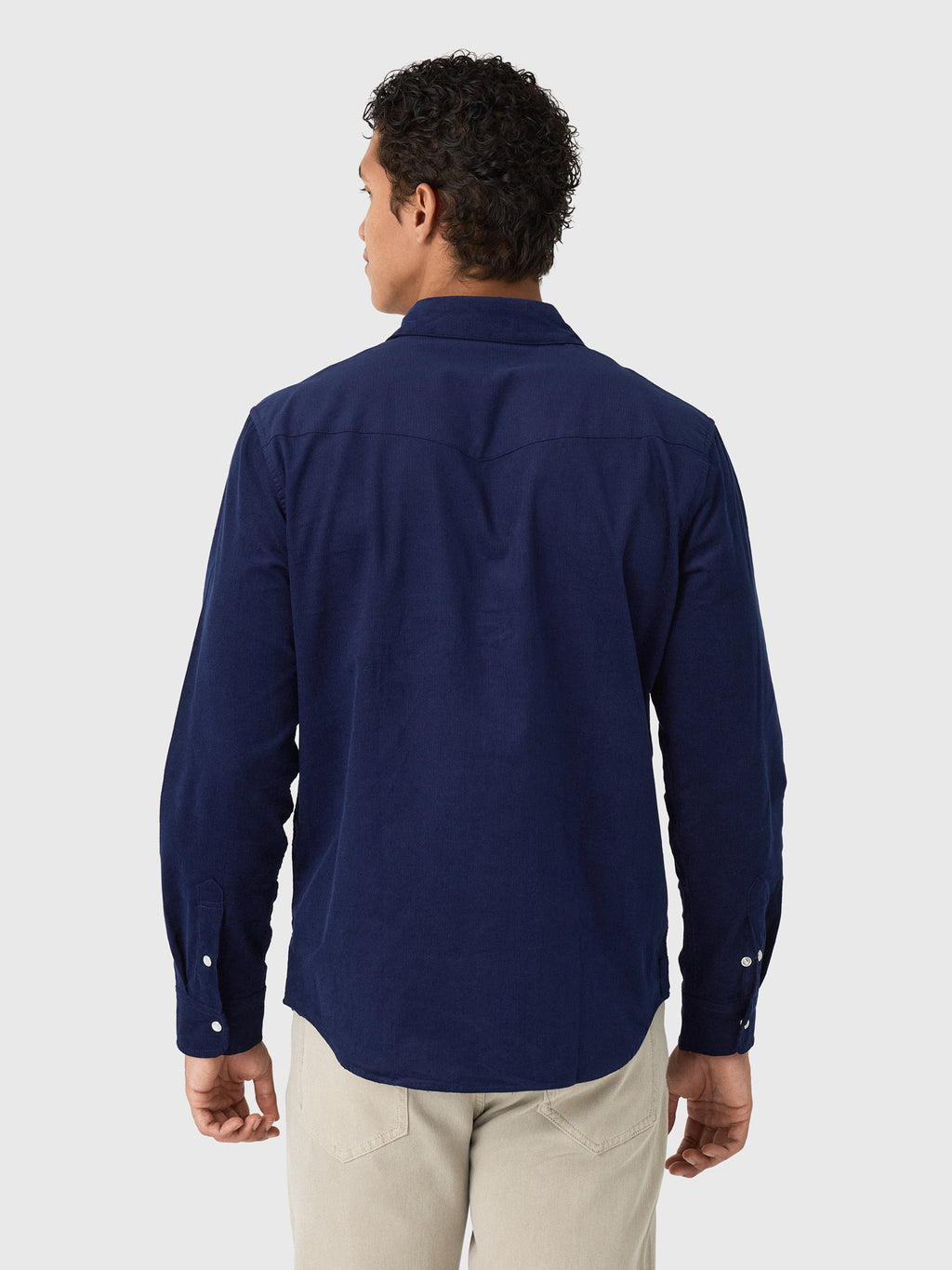 East Cape Men's Long Sleeve Corduroy Shirt - Saint Bernard