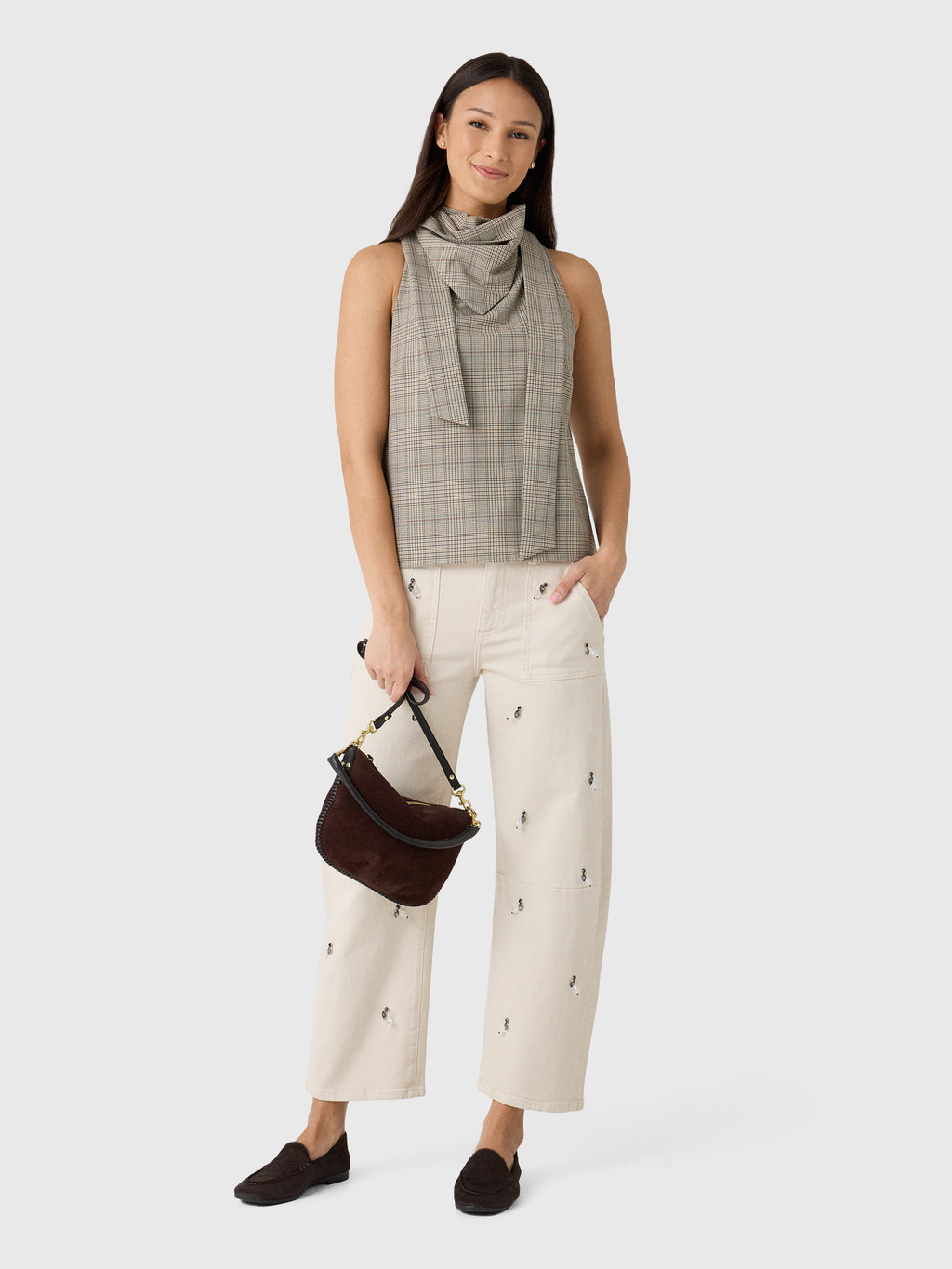 Nicholas Women's Maeve Shell Top - Saint Bernard