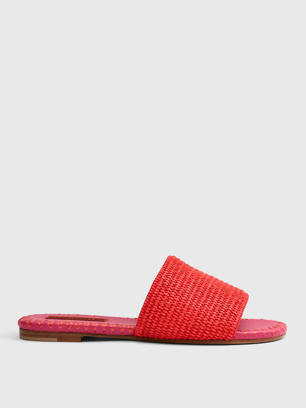 Simon Miller Women's Raffia Salerno Slide Sandal - Saint Bernard