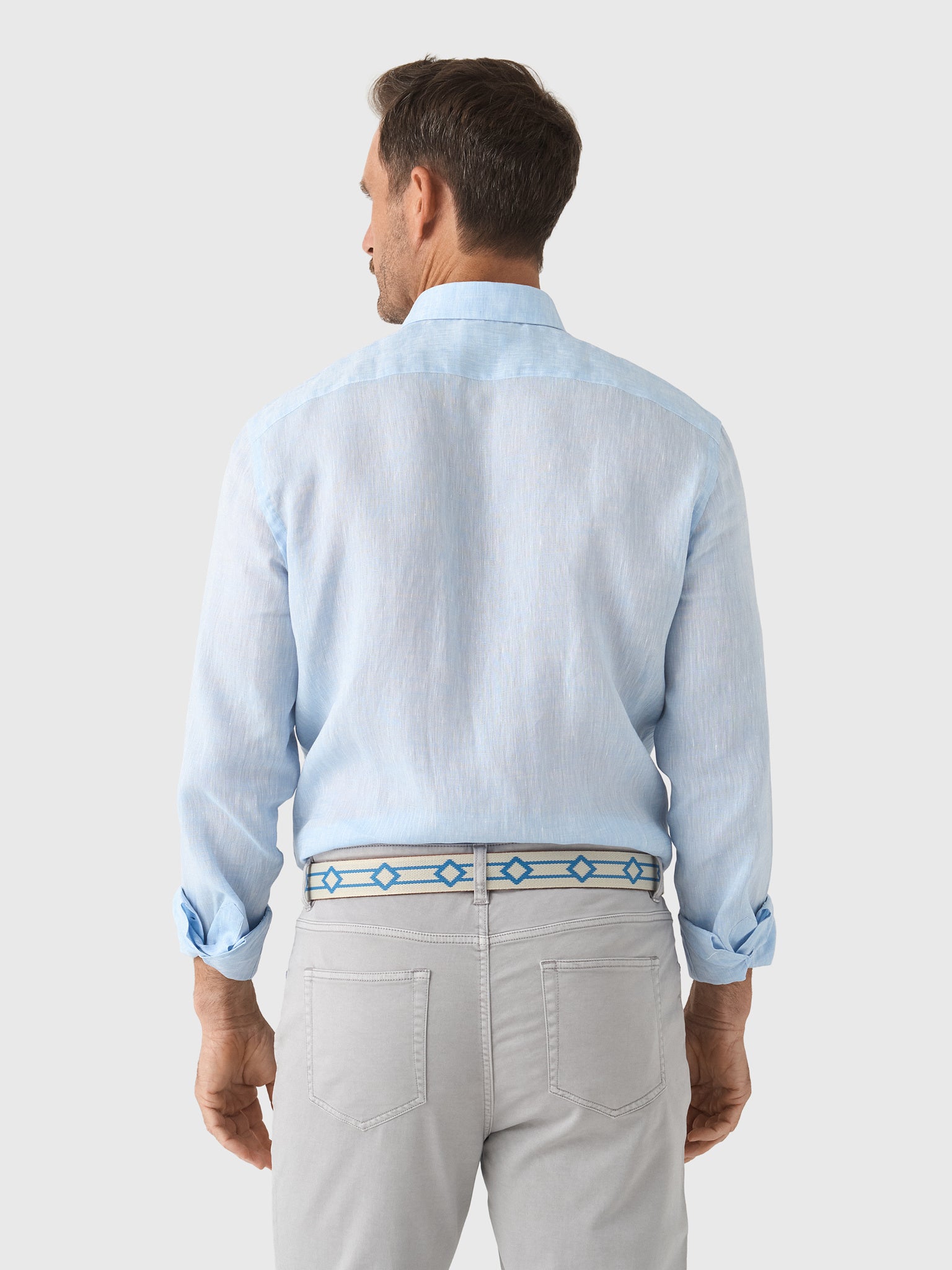 Maria Santangelo Men's Woven Shirt - Saint Bernard
