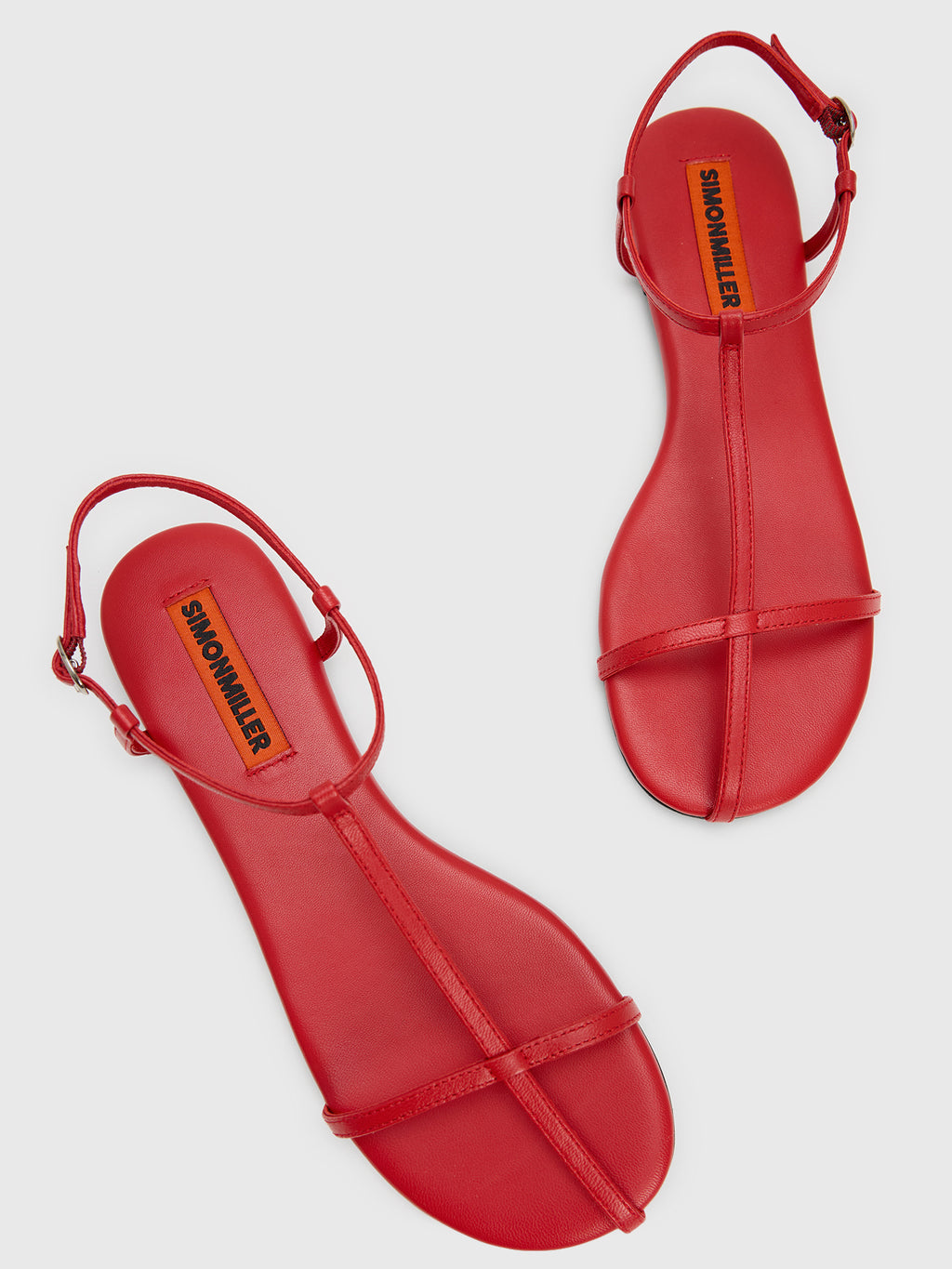 Simon Miller Women's Cage Flat Sandal - Saint Bernard
