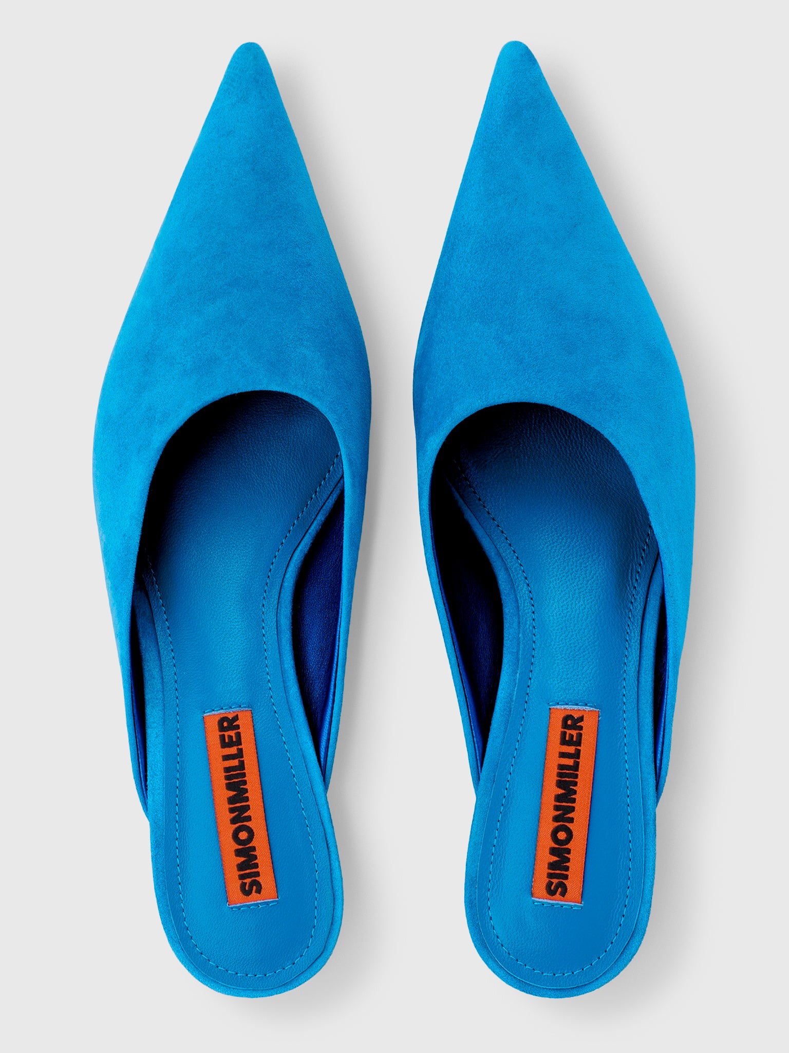 Simon Miller Women's Suede Arrow Mule - Saint Bernard