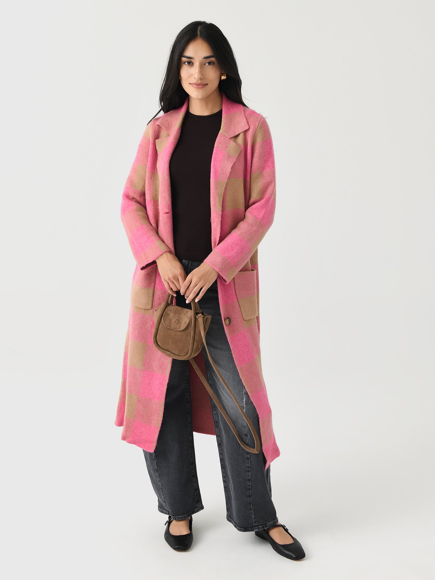 John + Jenn Women's Sven Sweater Coat - Saint Bernard