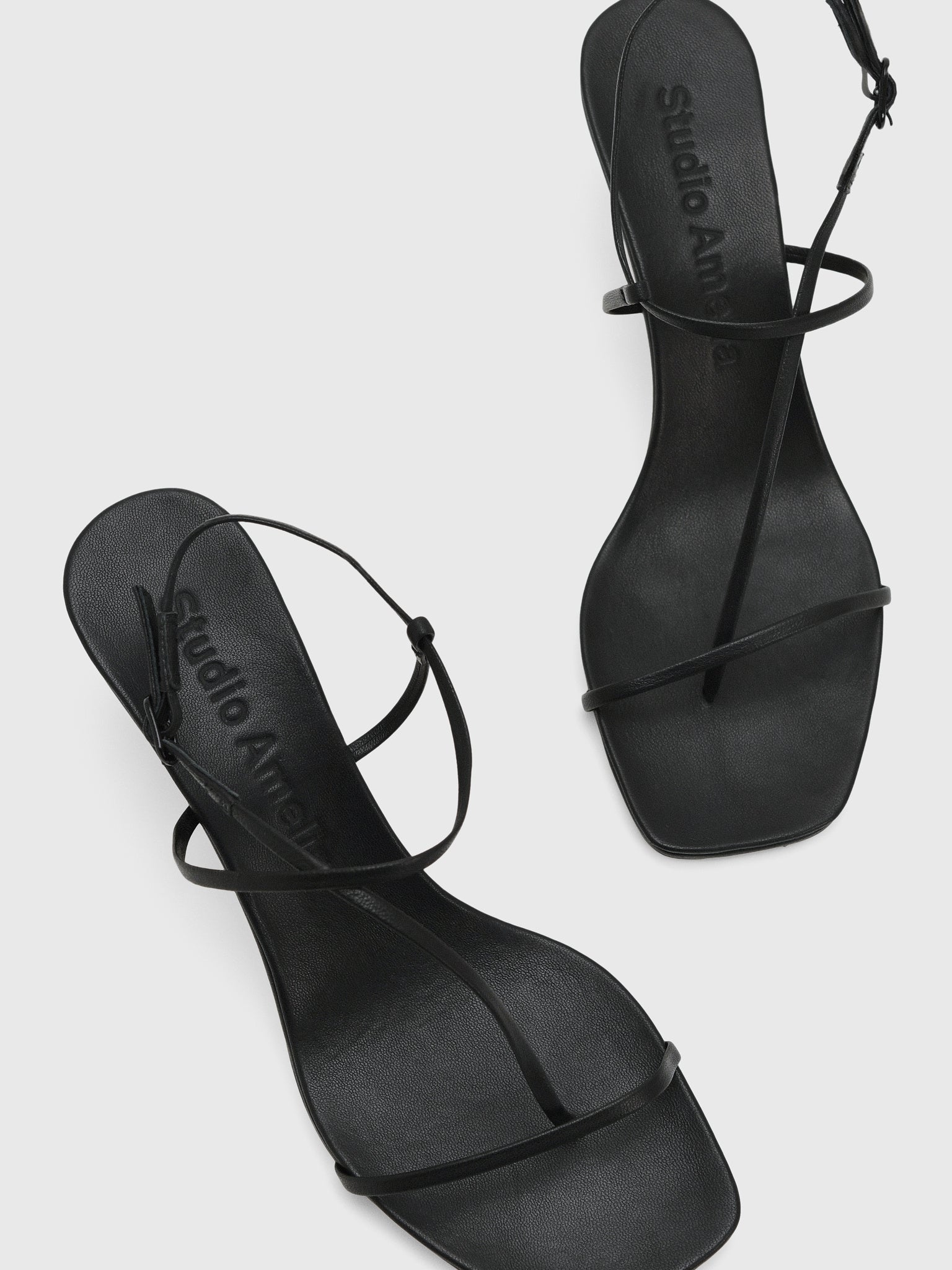 Studio Amelia Women's Cross Front 70 Heel - Saint Bernard