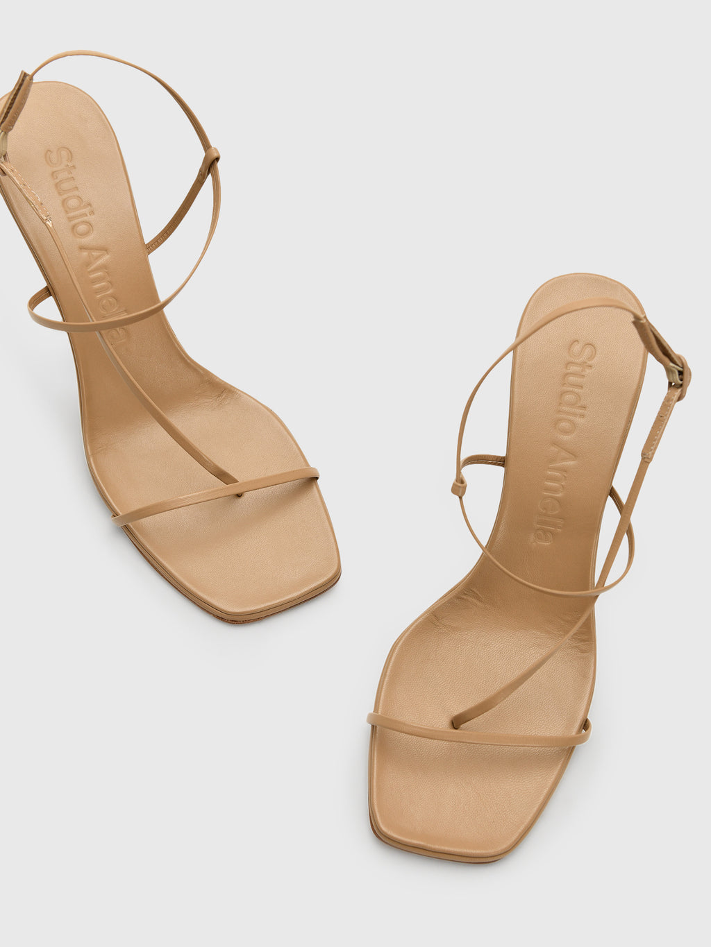 Studio Amelia Women's Cross Front 70 Heel - Saint Bernard