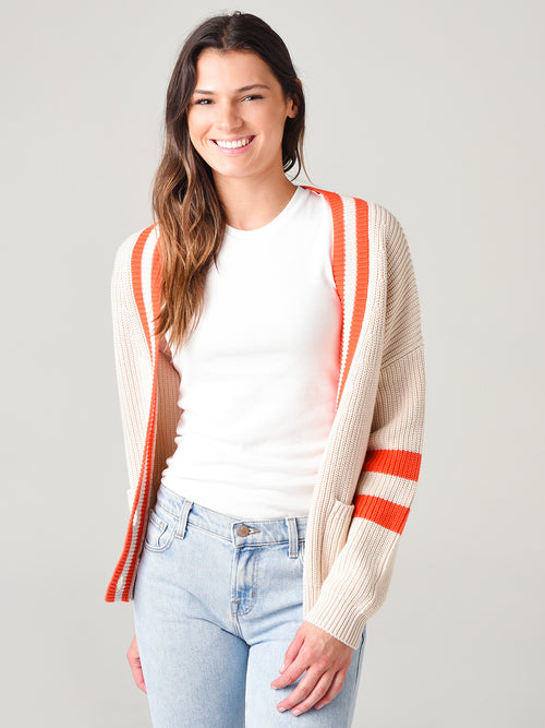 525 Women's Varsity V-Neck Cardigan