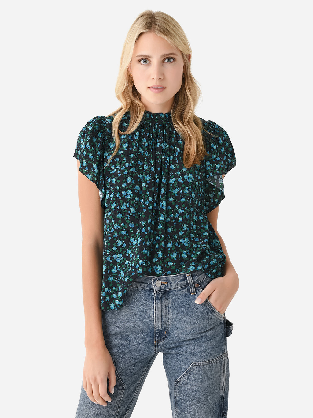 Trovata Women's Carla Blouse - Saint Bernard