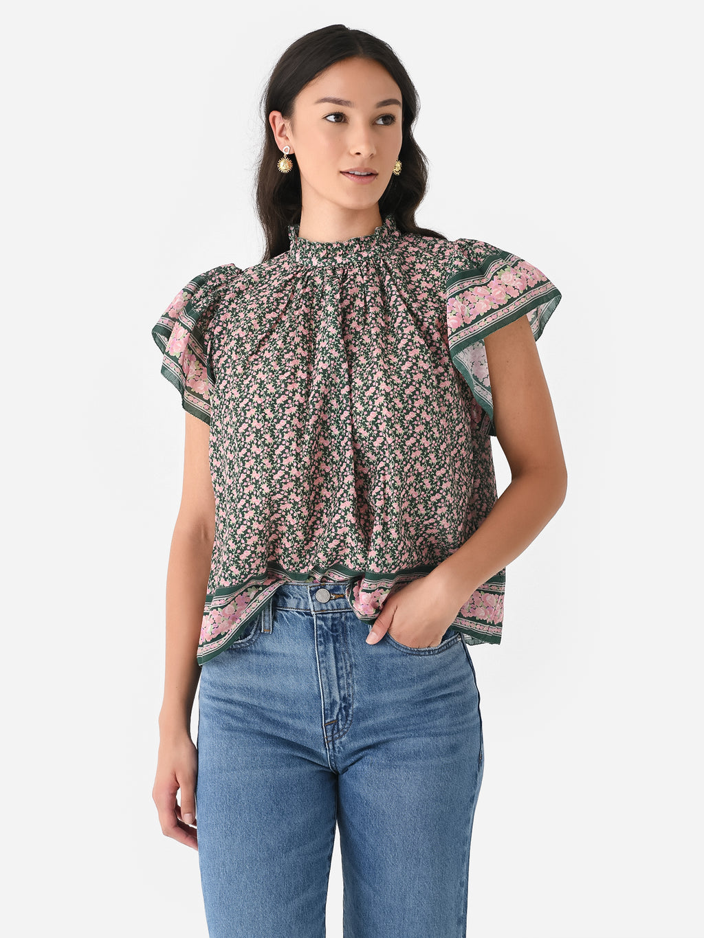 Trovata Women's Carla Blouse - Saint Bernard
