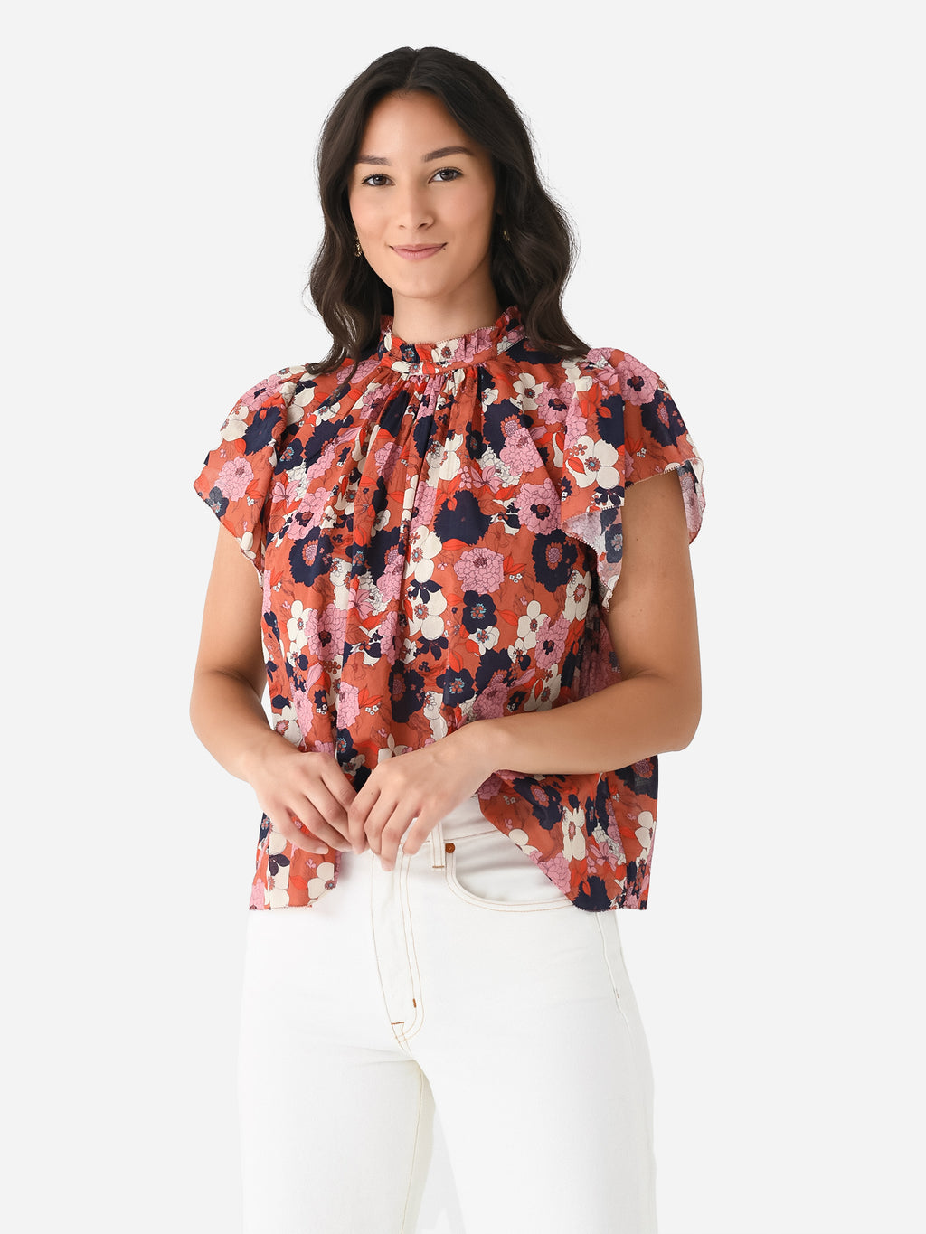 Trovata Women's Carla Blouse - Saint Bernard