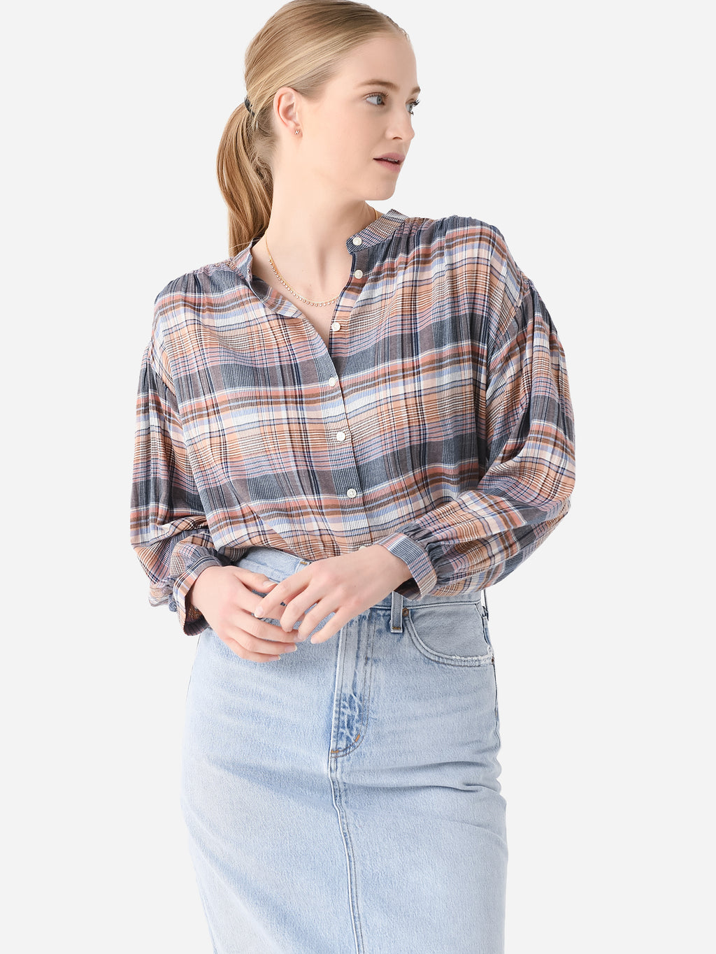 Trovata Women's Lilly Blouse - Saint Bernard