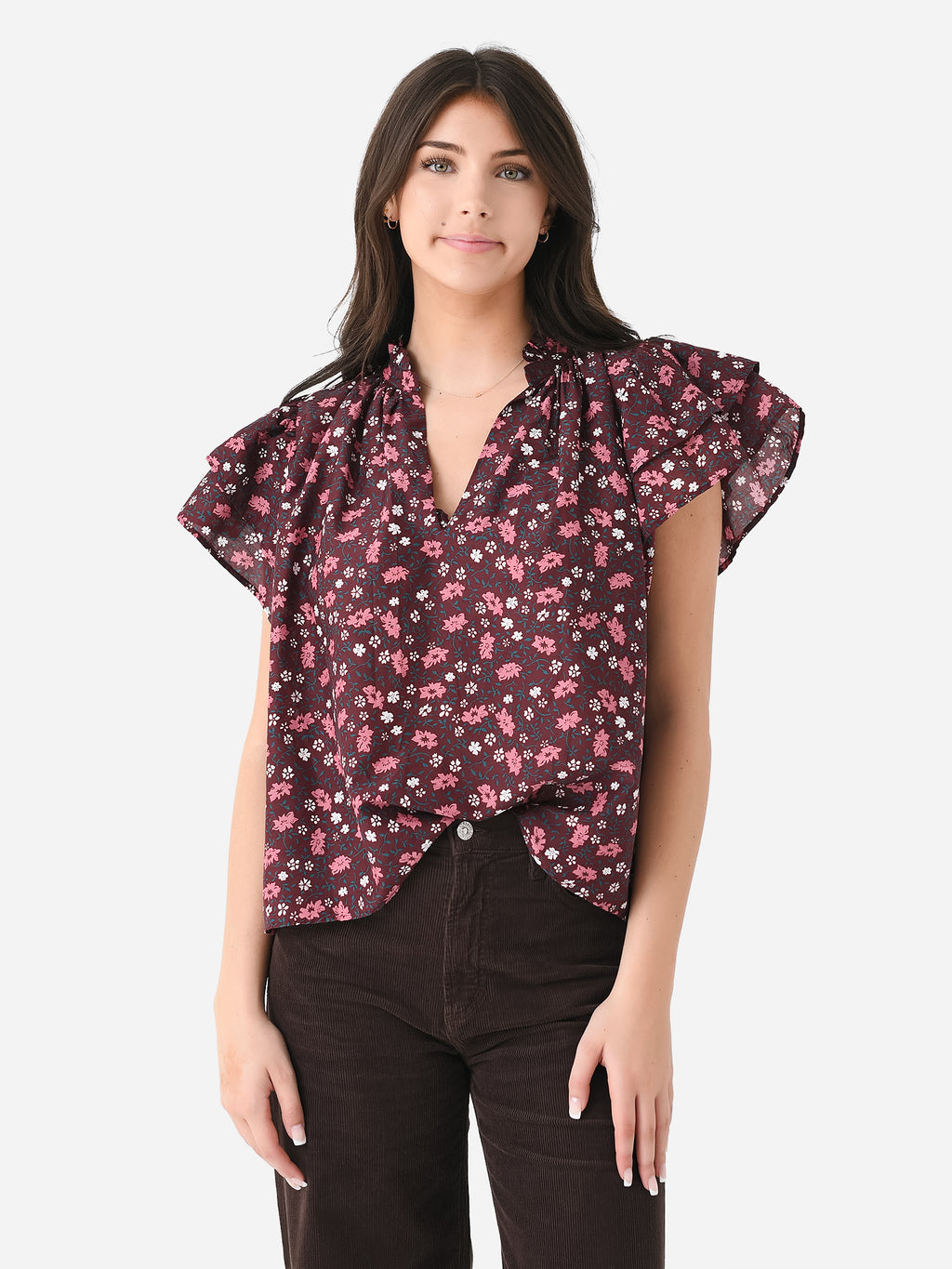 Trovata Women's Clover Blouse - Saint Bernard