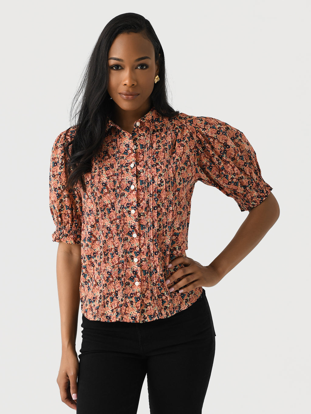 Trovata Women's Gemma Blouse - Saint Bernard