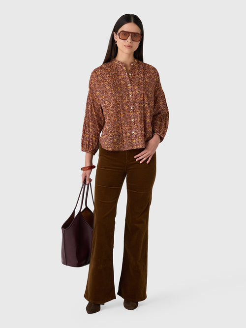 Trovata Women's Jordyn Blouse - Saint Bernard